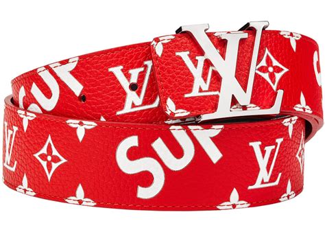 louis vuitton x supreme belt cheap